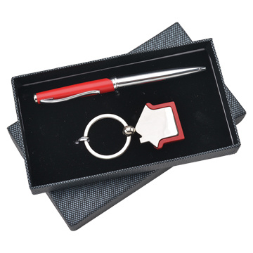 Conjunto de regalo de promoción de negocios de lujo de alta calidad con paquete de caja negra