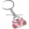 Llavero de metal con forma de corazón personalizado con cordón