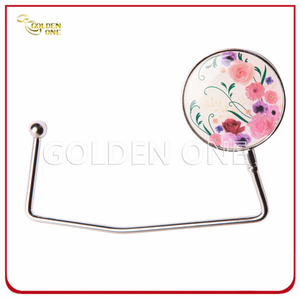 Percha de la bolsa de metal de recubrimiento epoxi de estilo de lujo personalizado