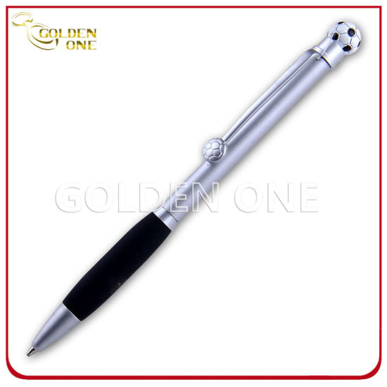Estilo creativo Forma de fútbol Promoción Regalo Click Ball Pen
