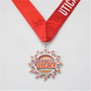 Medalla deportiva de metal personalizada con abrebotellas
