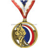 Medalla de recuerdo de metal chapado en cobre personalizada