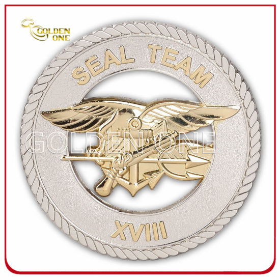Promoción Custom Antiguo Oro 3D Challenge Moneda Moneda