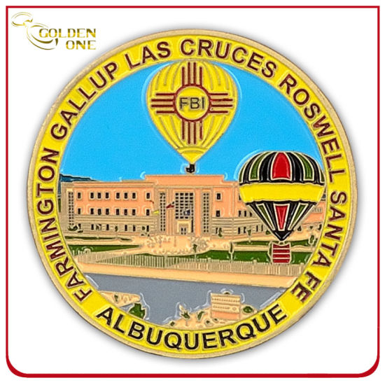 Moneda de conmemorativa de esmalte de esmalte suave