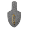 Tenedor de la insignia de cuero del emblema militar personalizado