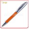 Regalo de promoción Haga clic en Diseño de bolígrafo de metal con cuero PU