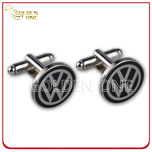 Gemelos del acero inoxidable del logotipo de Volkswagen del regalo de la promoción