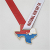 Medallón de recuerdo de metal de esmalte suave con logotipo personalizado