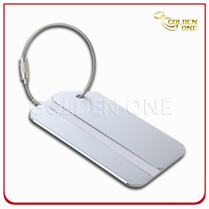 Etiqueta de equipaje de metal de regalo de promoción