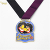 Medalla de competición con purpurina recortada personalizada